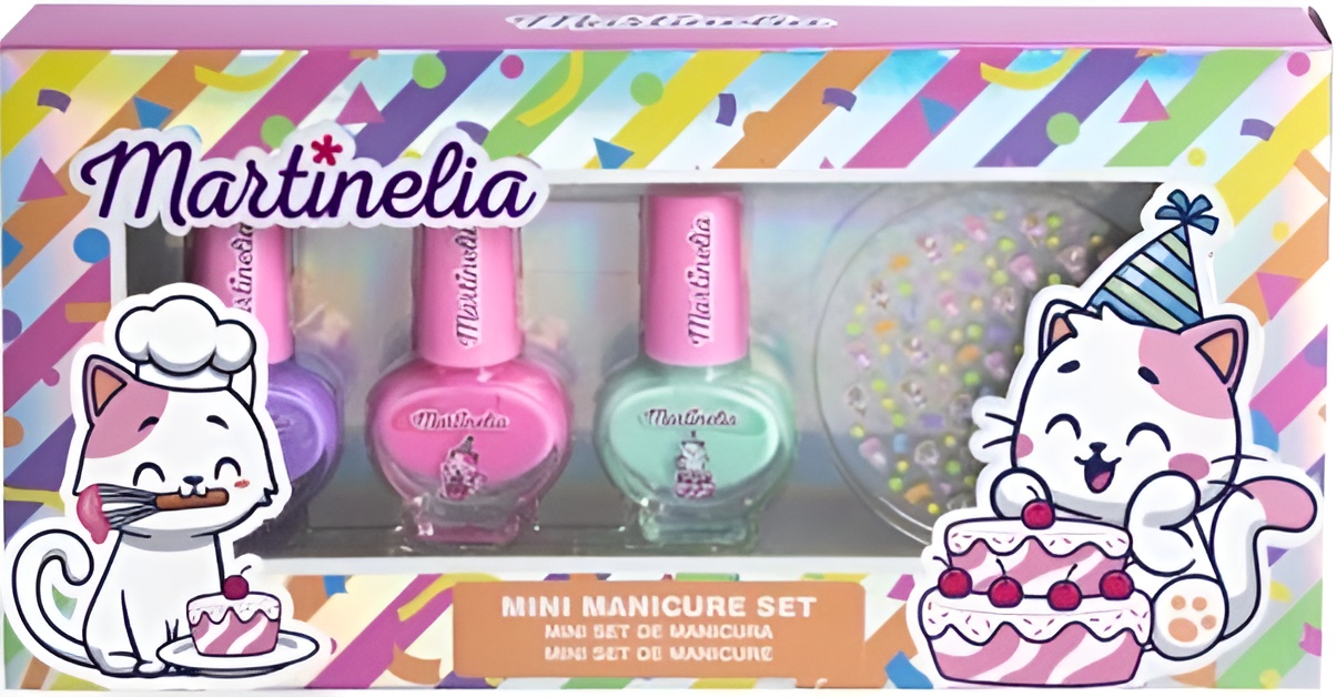 Set de manichiura pentru copii  Martinelia Yummy - 4 piese