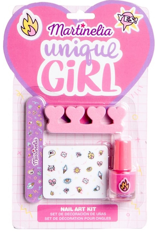 Set pentru pedichiura pentru copii Martinelia - Unique Girl