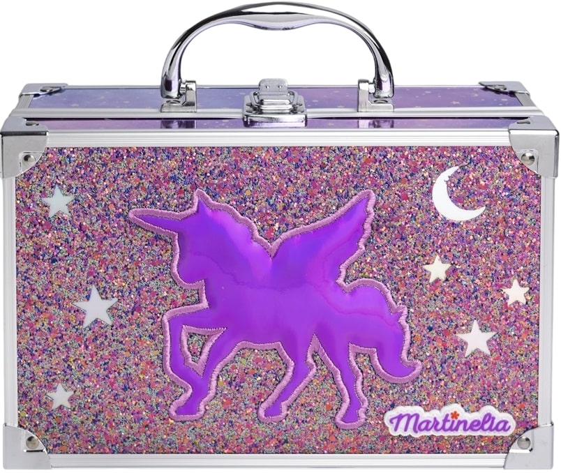 Trusă de frumusețe pentru copii  Martinelia Galaxy Dreams - valiză de metal