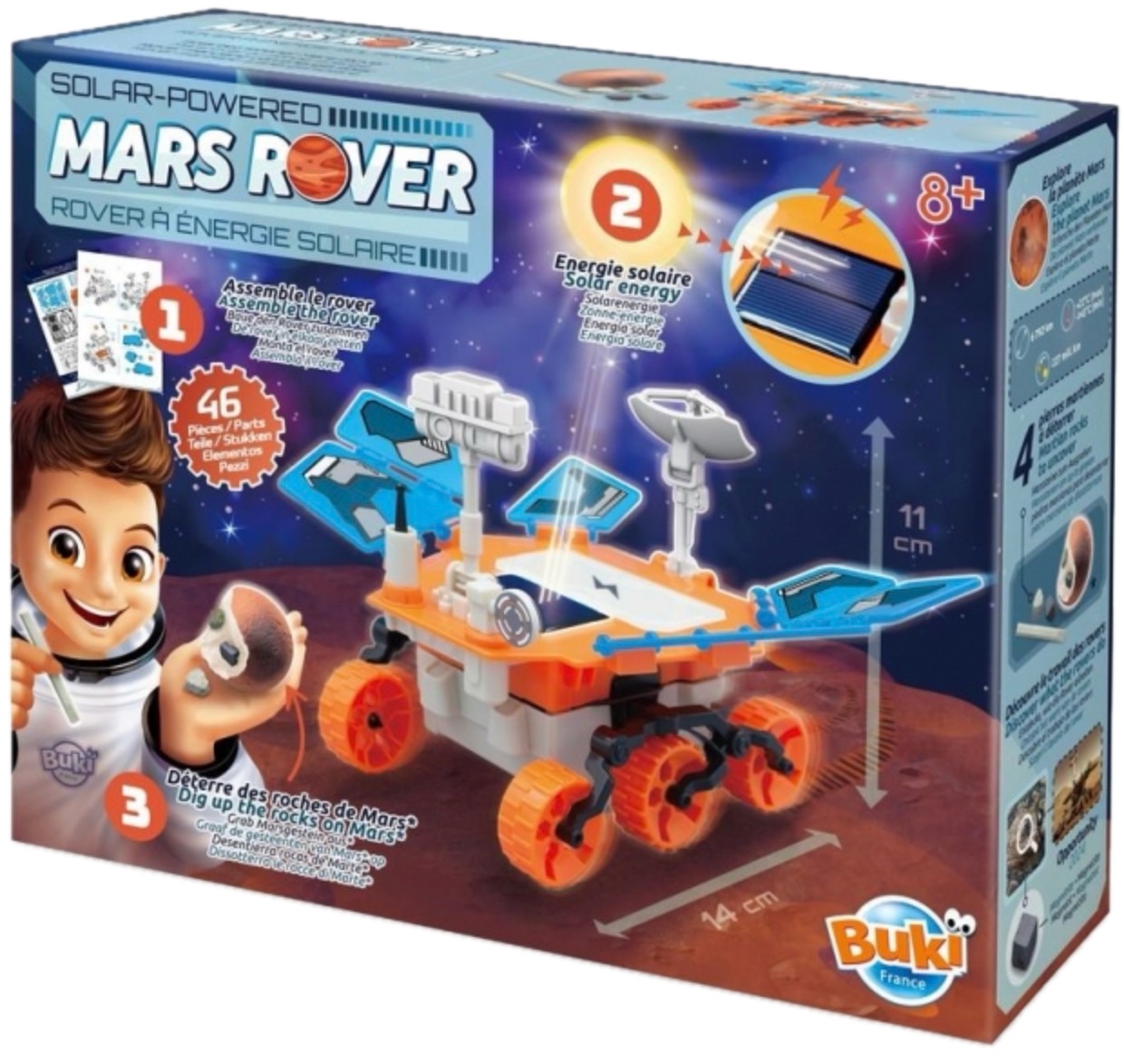 Kit de asamblare pentru copii  Buki France - Roverul de pe Marte