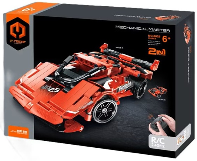 Constructor pentru copii 2 în 1 iM.Master - Mașină sport și SUV, R/C, 341 piese