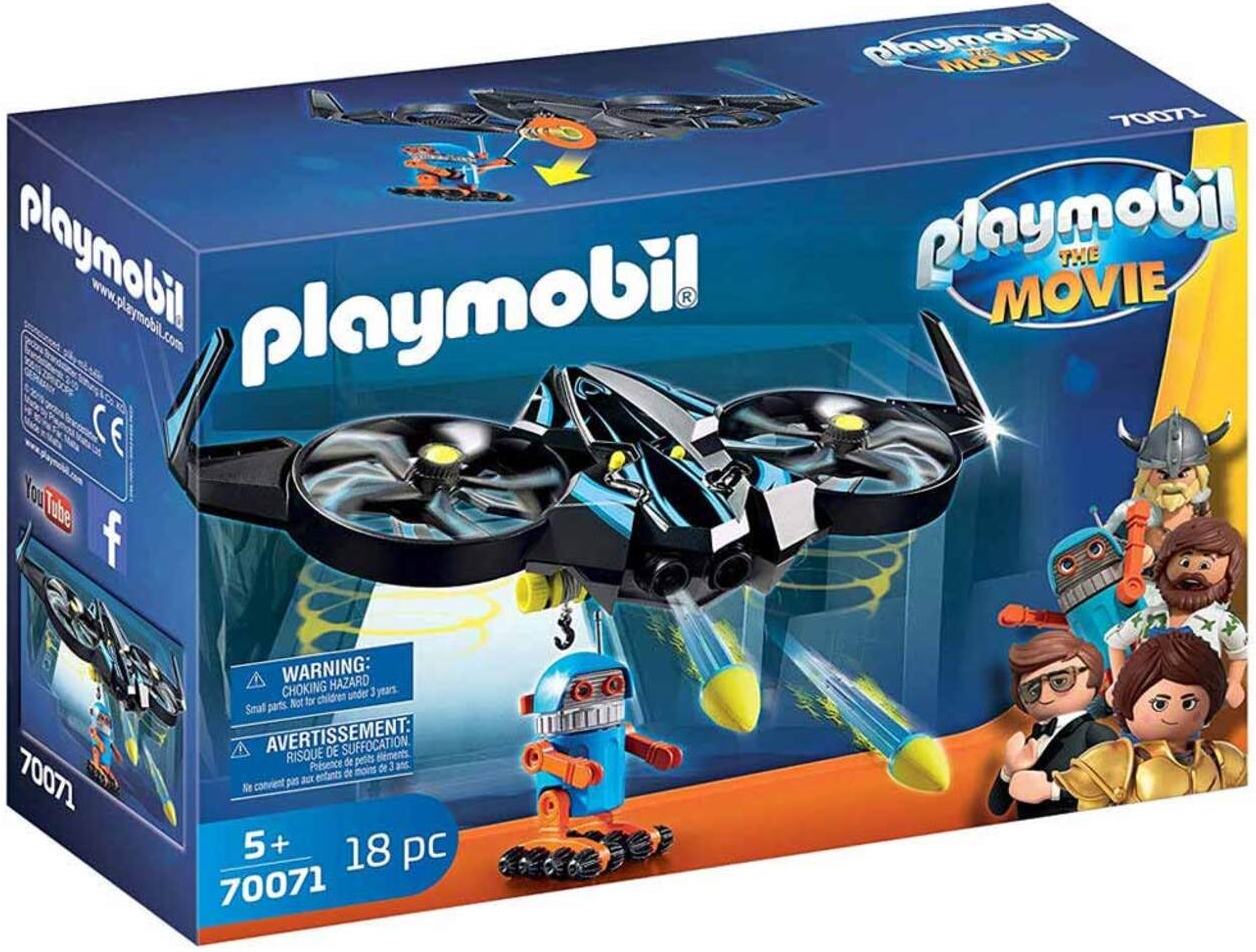 Constructor pentru copii Playmobil -  Robot cu drona