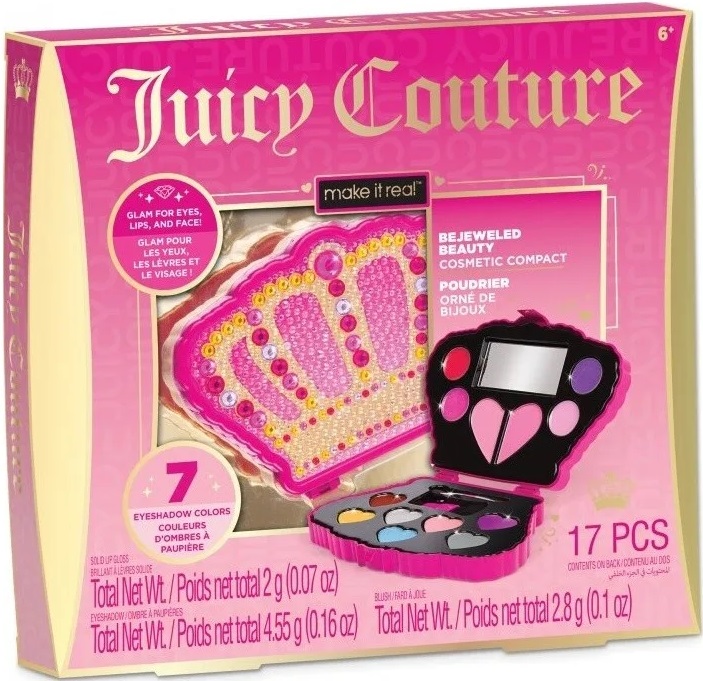Set cosmetic pentru copii Make it Real-  Juicy Couture, 17 piese