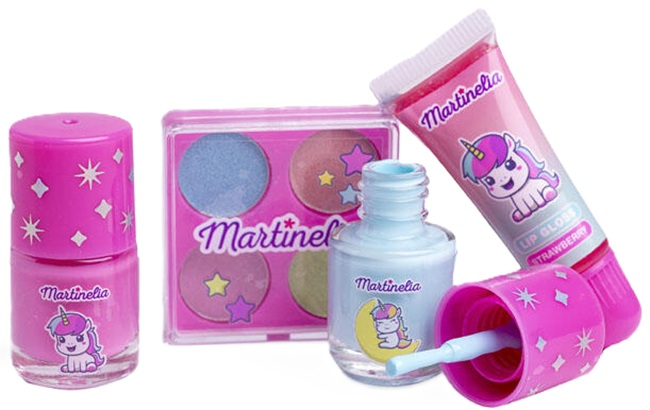 Set cosmetic pentru copii Martinelia Little Unicorn - 4 piese