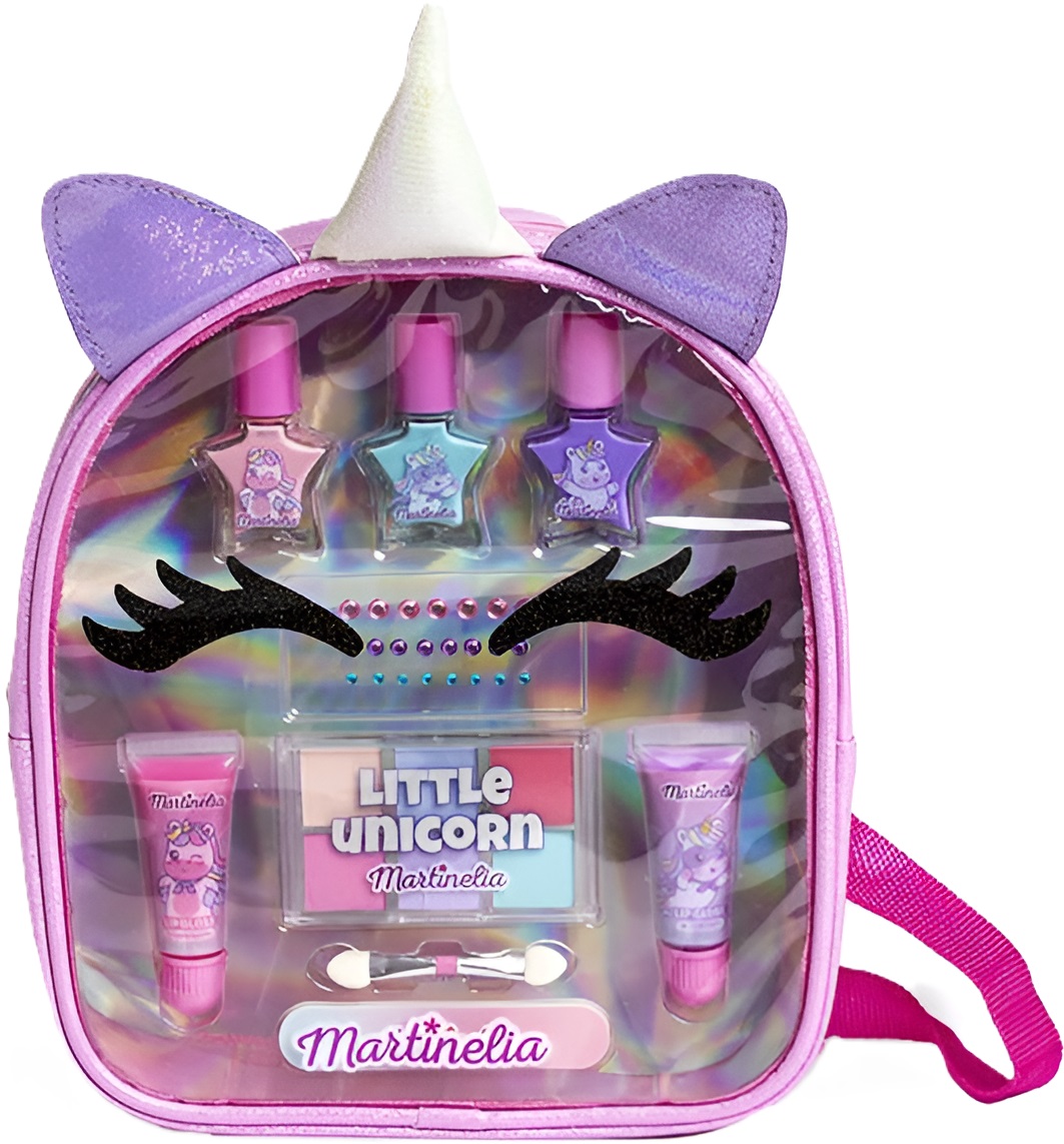 Set cosmetice pentru copii Martinelia Little Unicorn - Rucsac cu accesorii