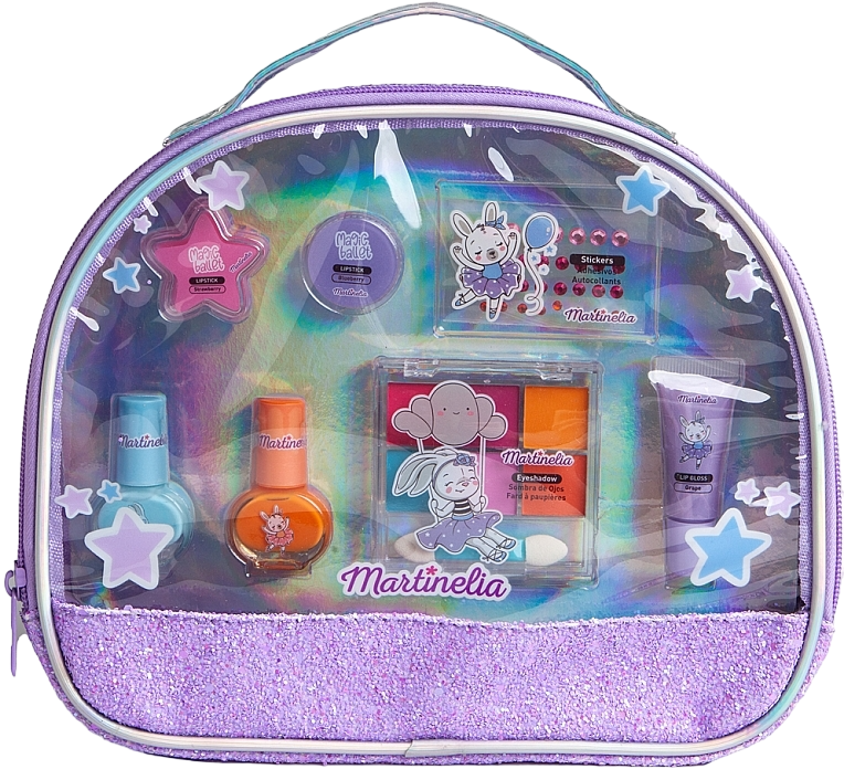 Set cosmetice pentru copii Martinelia - Magic Ballet, cu geantă