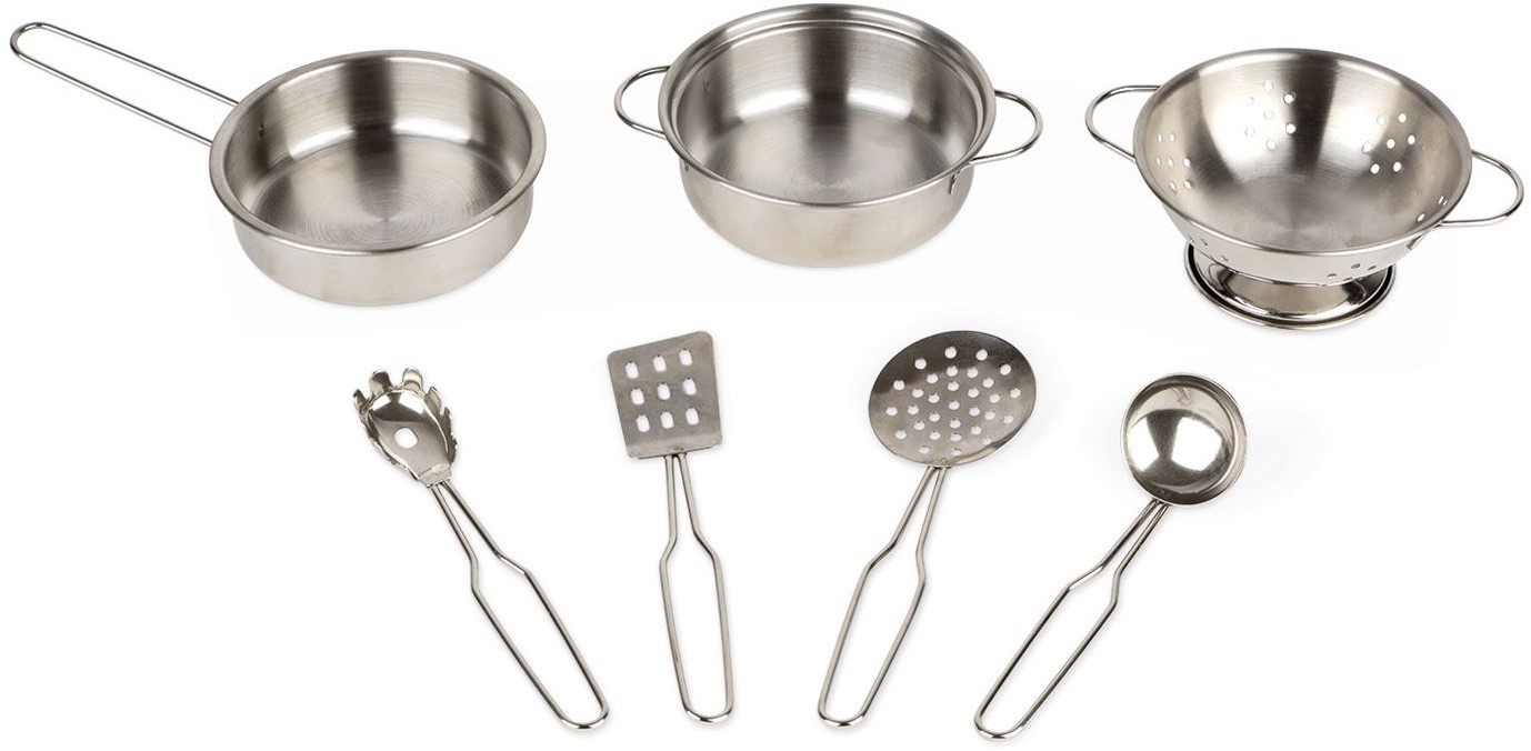 Accesorii bucatarie pentru copii Janod - Metal, sortiment