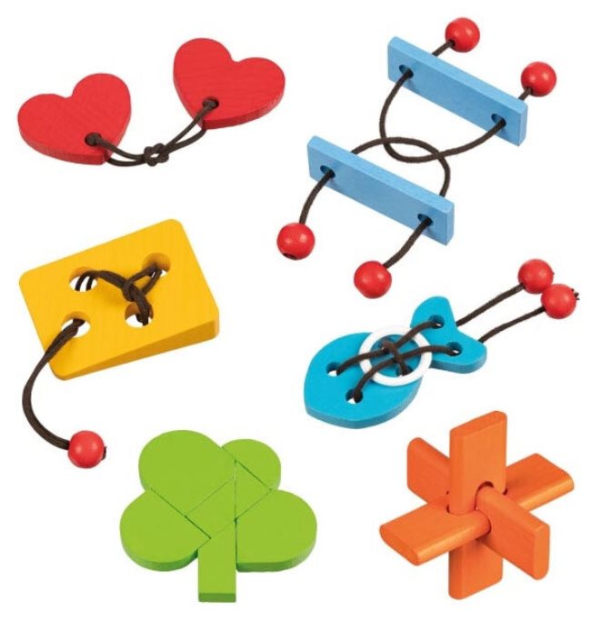 Jocuri logice si puzzle-uri pentru copii Goki - in sortiment