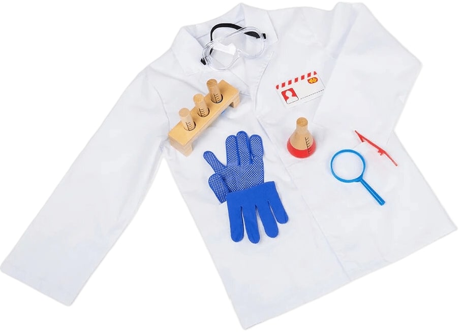 Costume pentru copii Bigjigs - Omul de știință