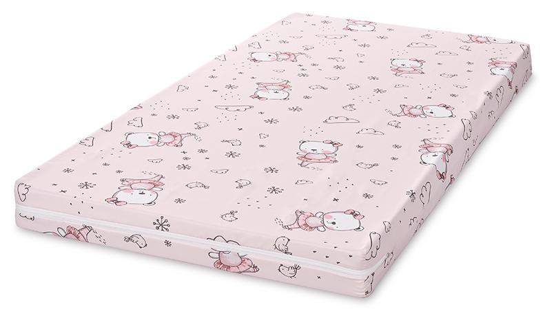 Saltea pentru copii Lorelli - Classic, ursuleț balerină, 60 x 120 х 9 cm