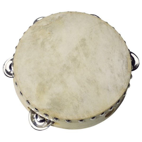 Instrument muzical pentru copii Goki - Tambur cu 5 clopotele