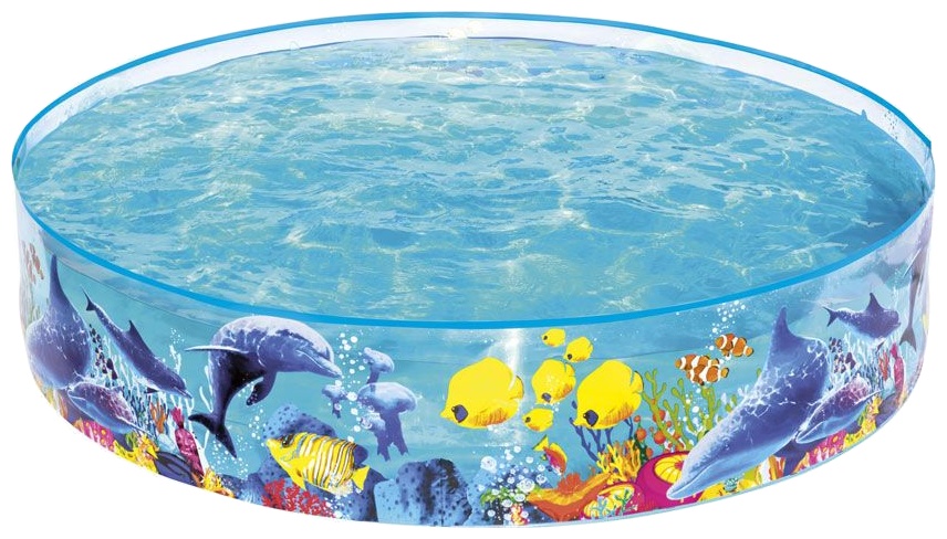 Piscină gonflabilă pentru copii Bestway - Cu placă tare, 183 x 38 cm