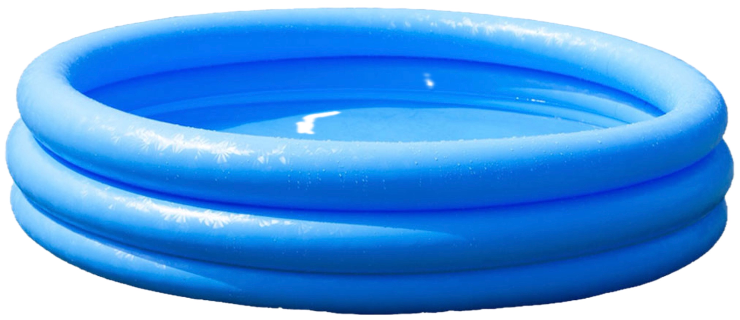 Piscină gonflabilă pentru copii Intex - Crystal Blue, 168 х 38 cm
