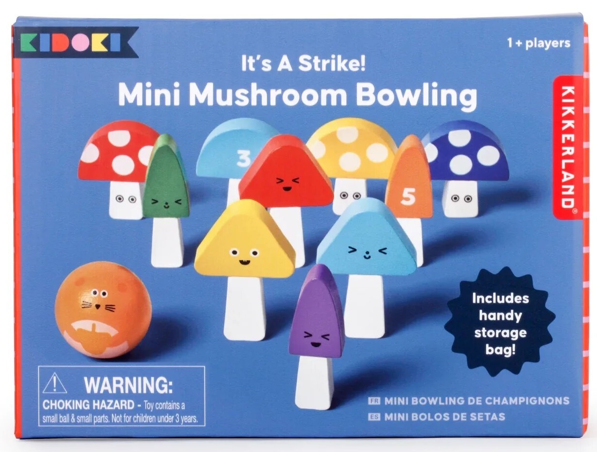 Masă de bowling pentru copii Kikkerland - Cu bureți