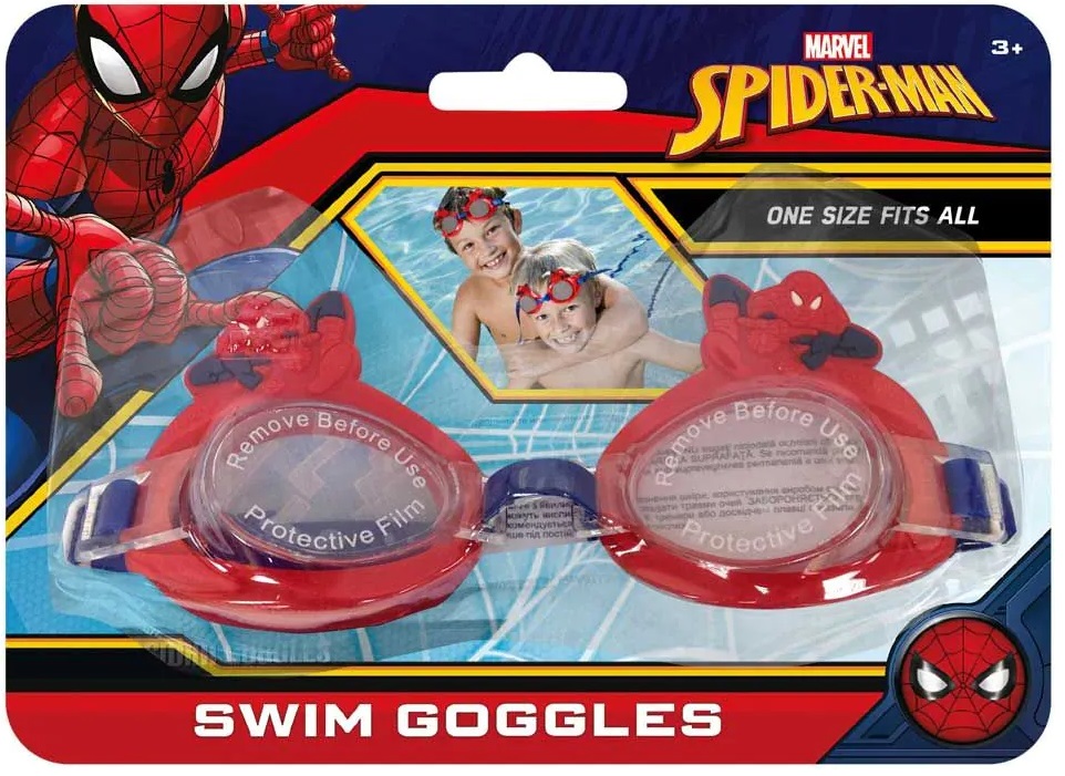 Ochelari de înot pentru copii Eolo Toys - Spiderman