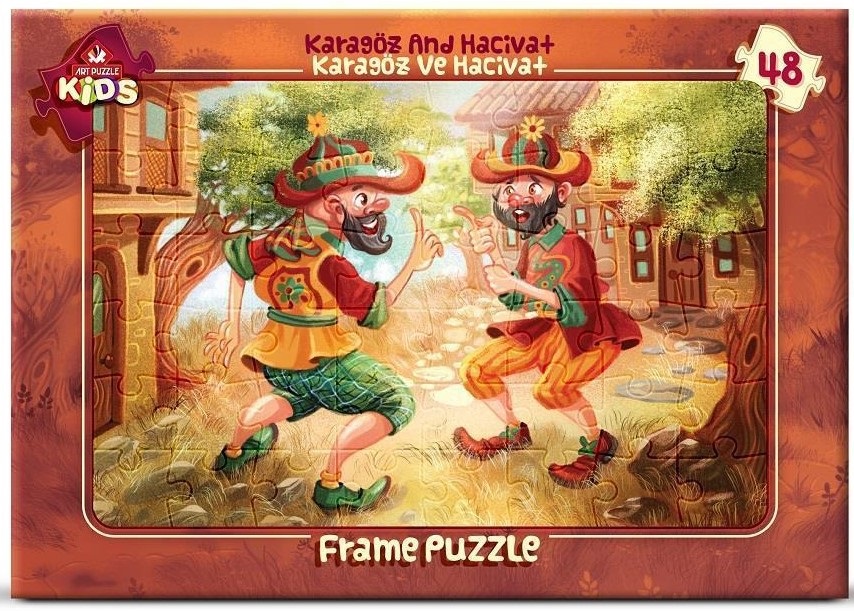 Puzzle pentru copii Art Puzzle din 48 de piese - Joc de umbre