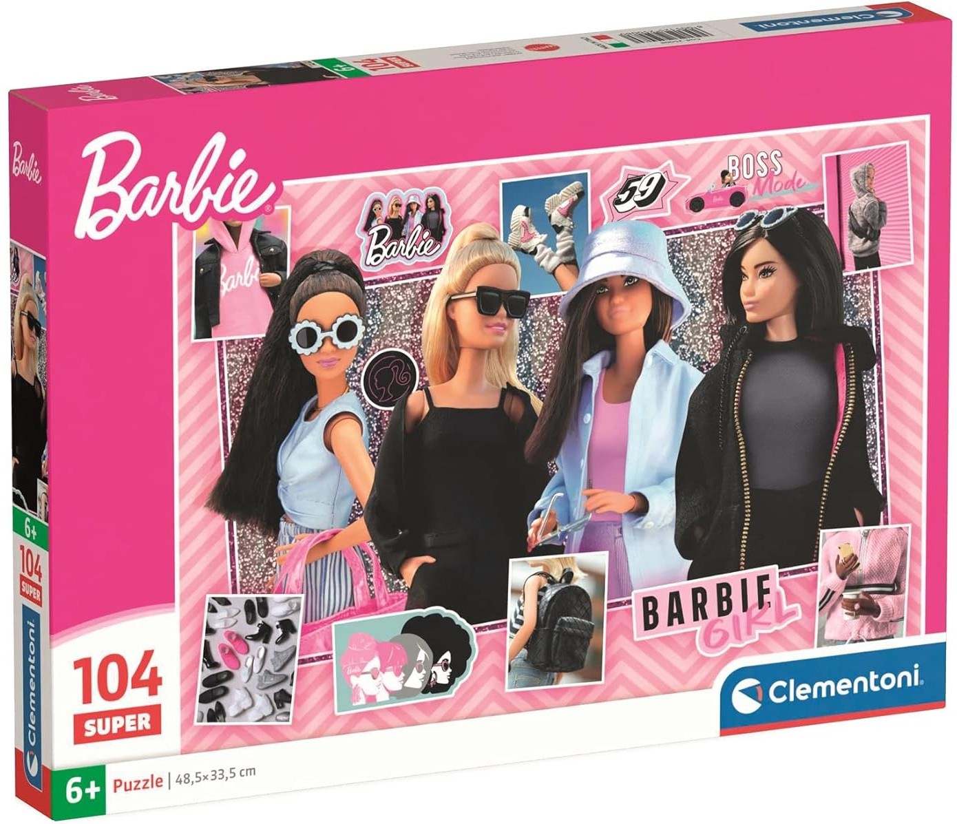 Puzzle pentru copii Clementoni de 104 piese - Barbie, varianta 3