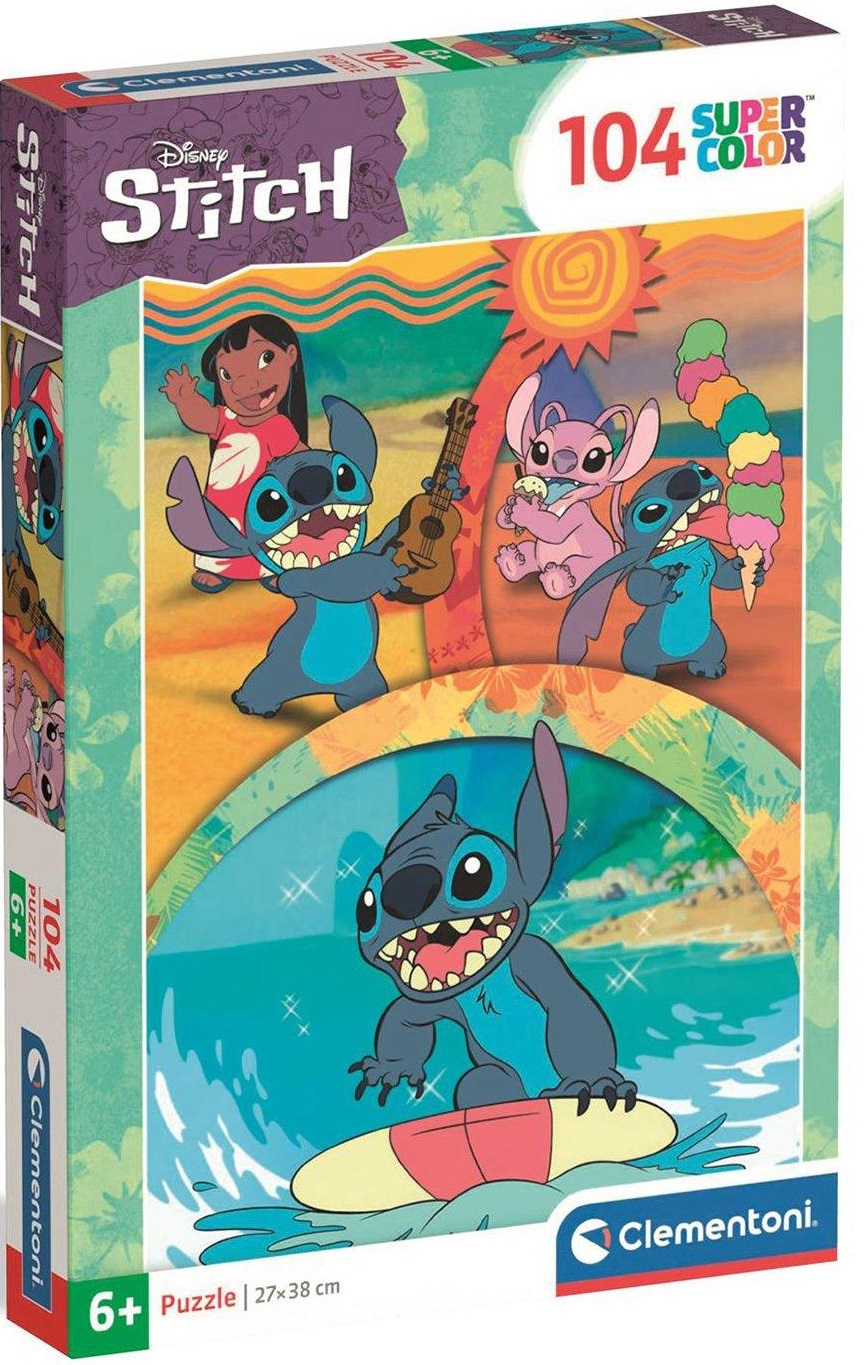 Puzzle pentru copii Clementoni din 104 piese - Disney Stitch, 2024