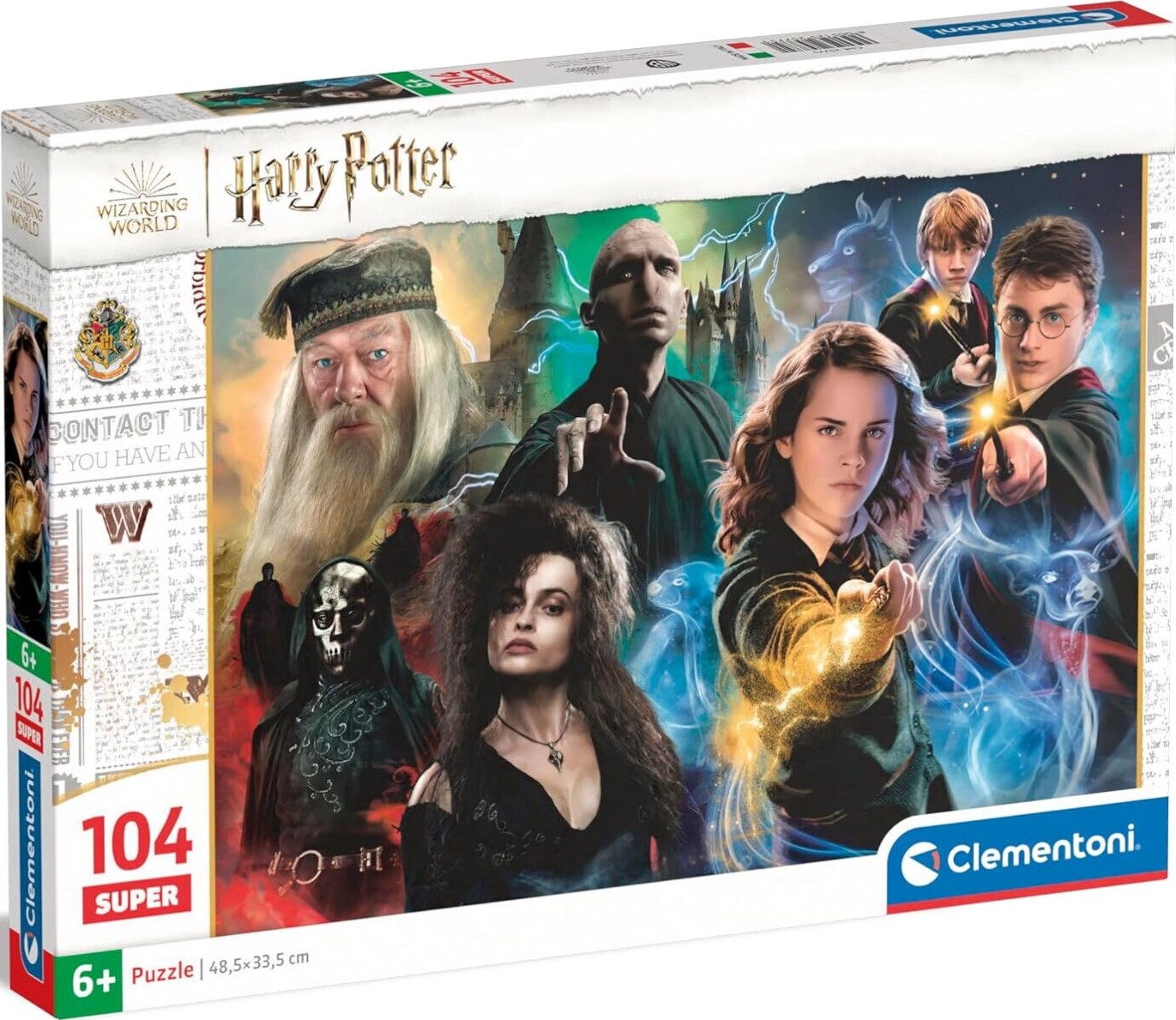 Puzzle pentru copii Clementoni din 104 piese - Harry Potter (varianta 3)