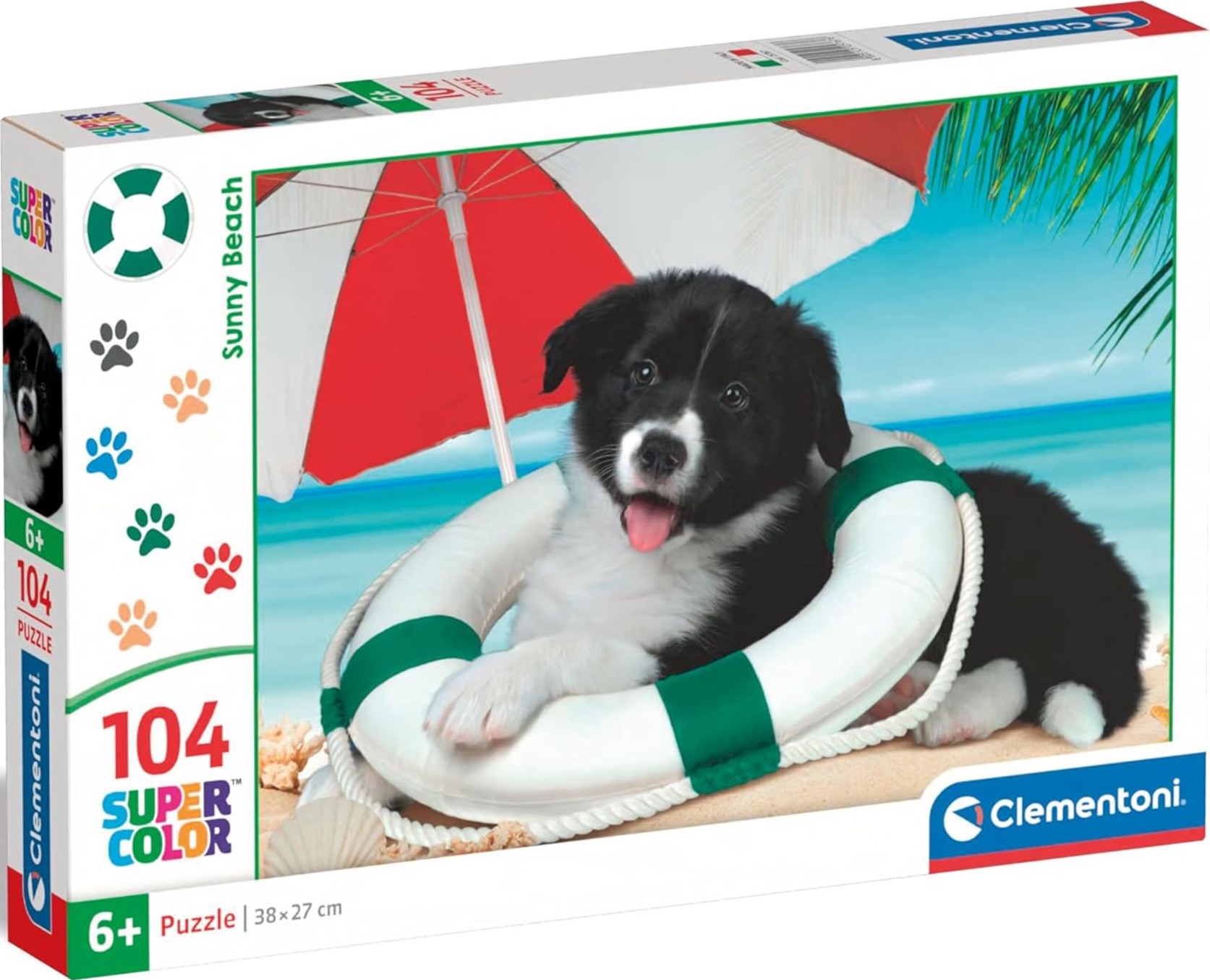 Puzzle pentru copii Clementoni din 104 piese - Sunny Beach