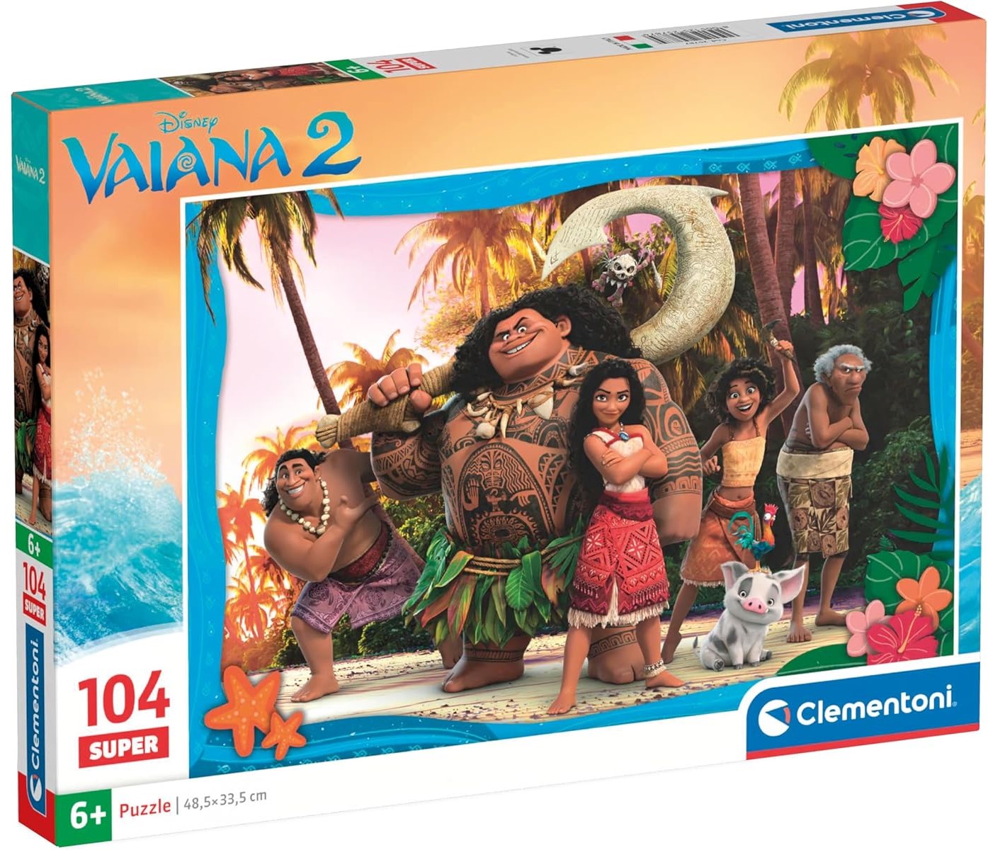 Puzzle pentru copii Clementoni din  104 piese - Brave Vayana 2