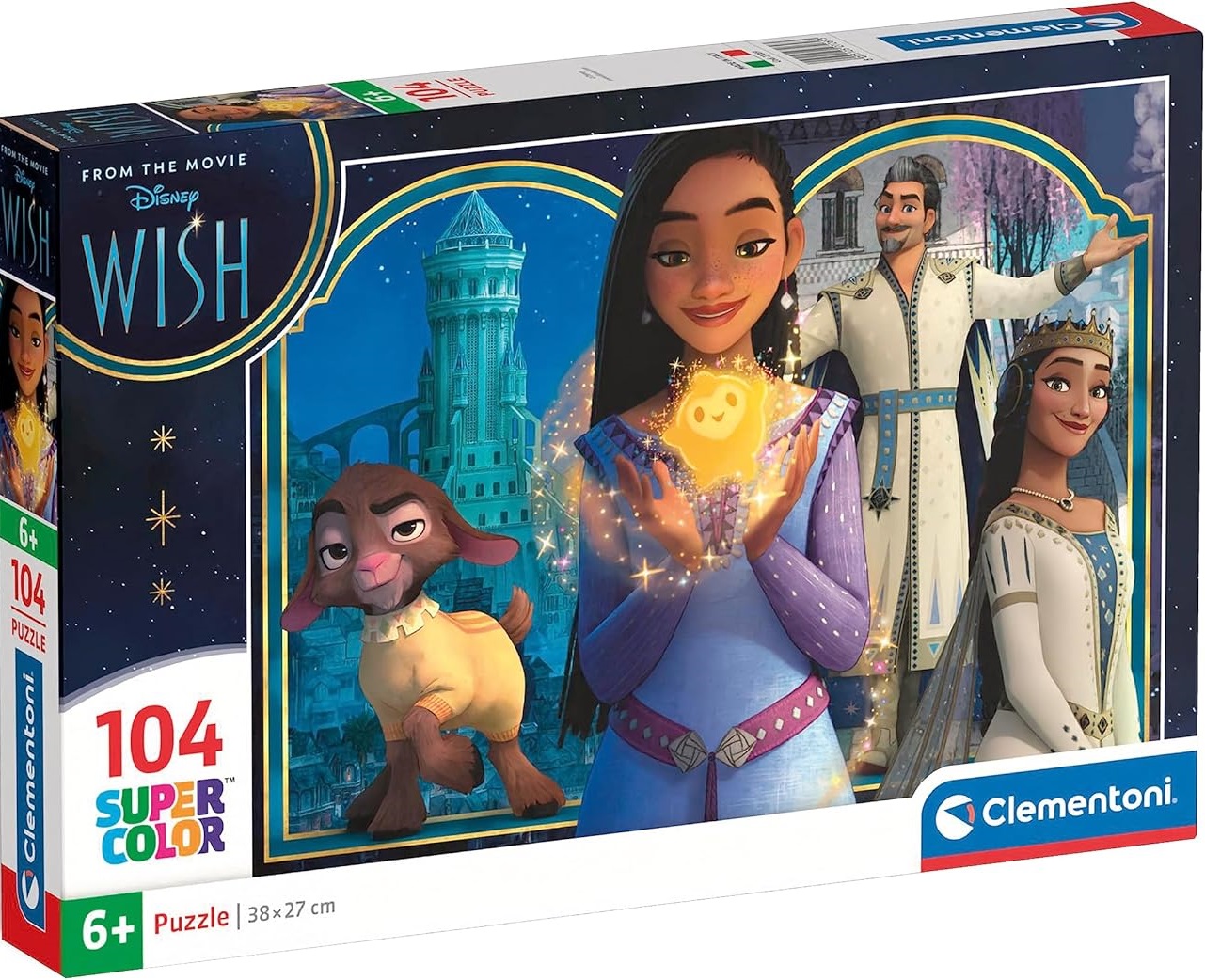 Puzzle pentru copii Clementoni din 104 piese - Dorința (varianta 1)