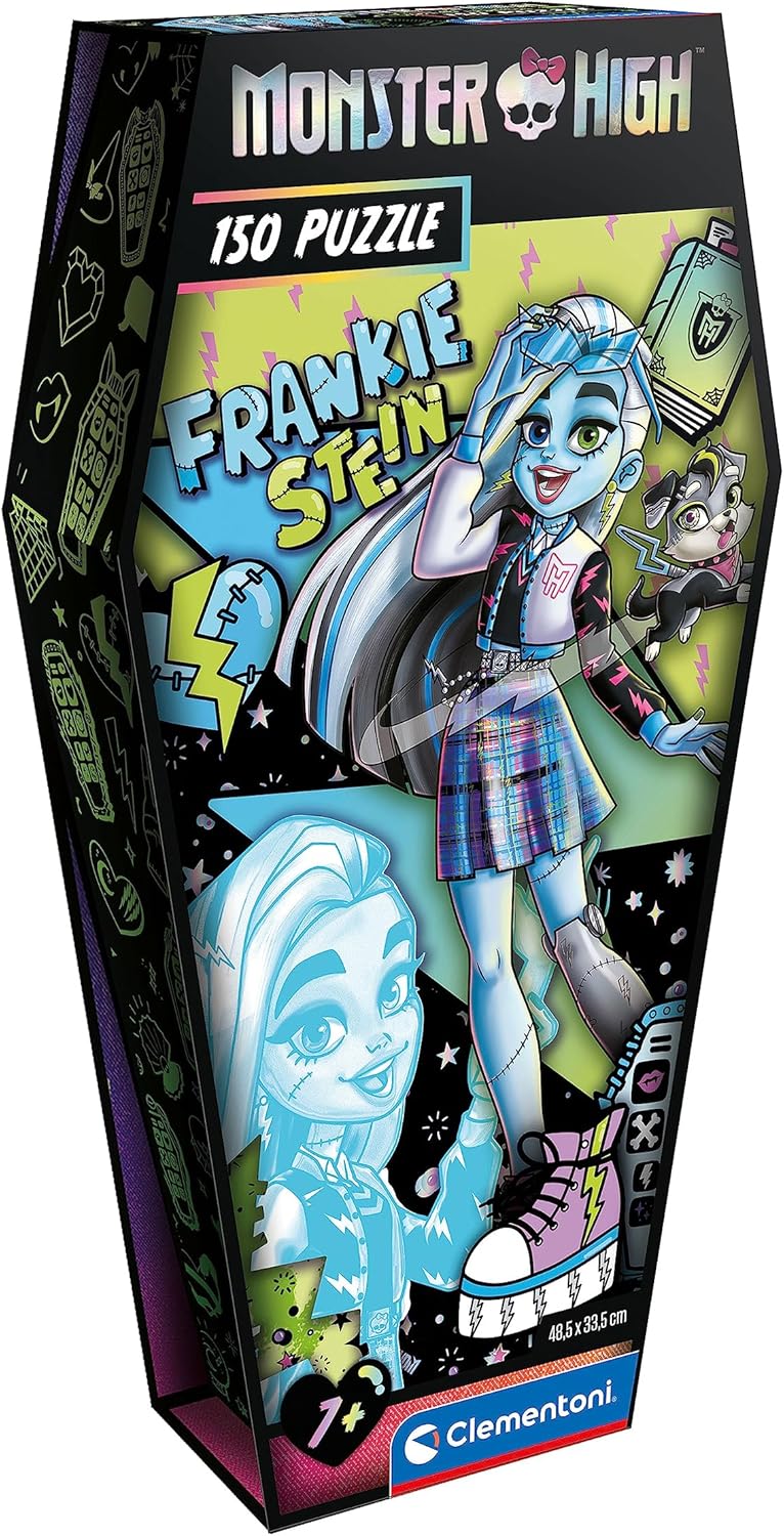 Puzzle pentru copii Clementoni din 150 piese - Monster High, Frankie Stein
