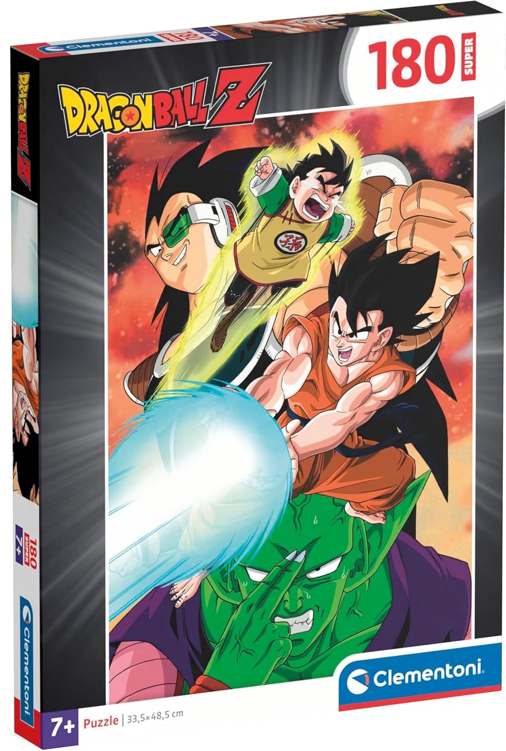 Puzzle pentru copii Clementoni, 180 piese – Dragon Ball Z.