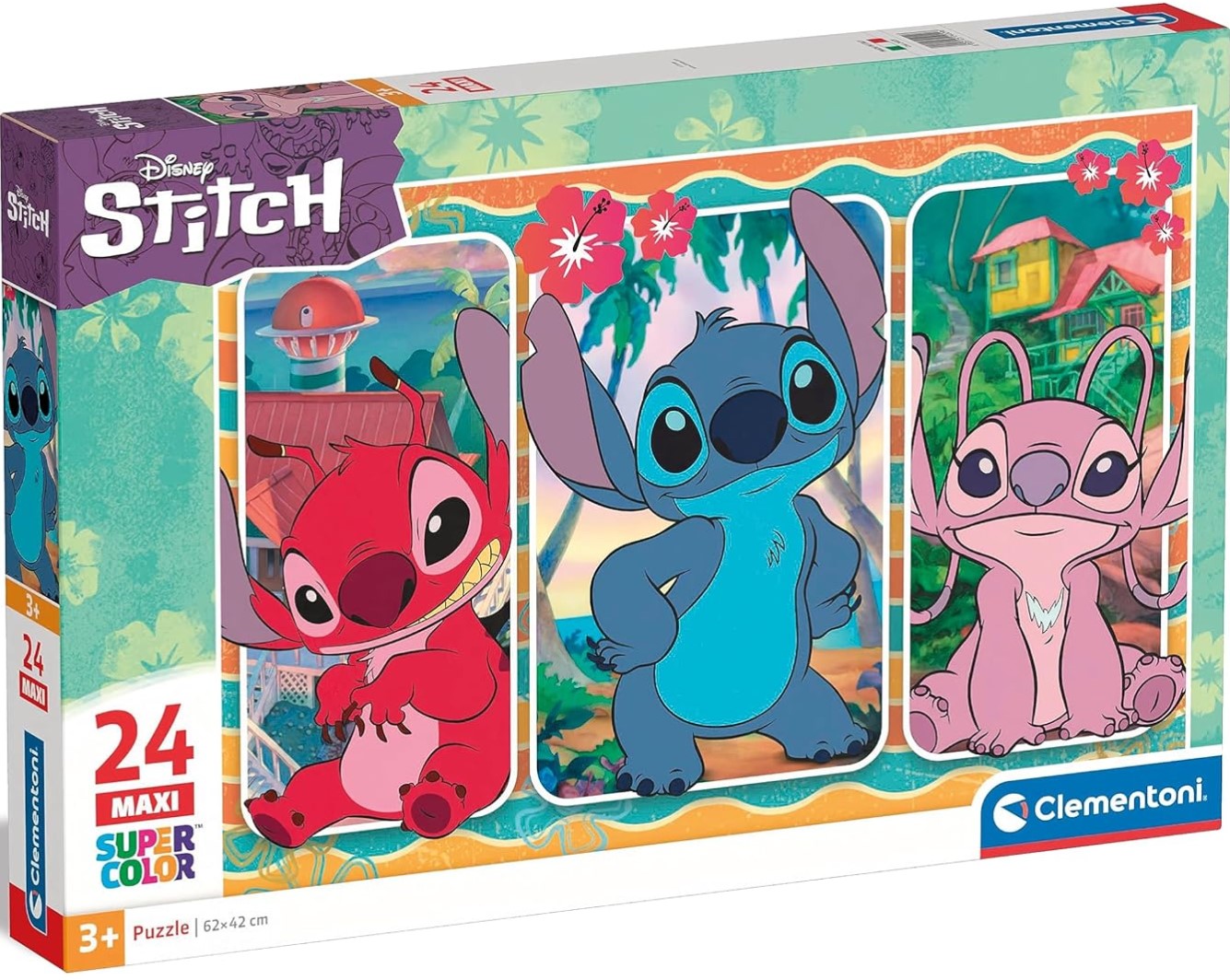 Puzzle pentru copii Clementoni din 24 piese - Stitch