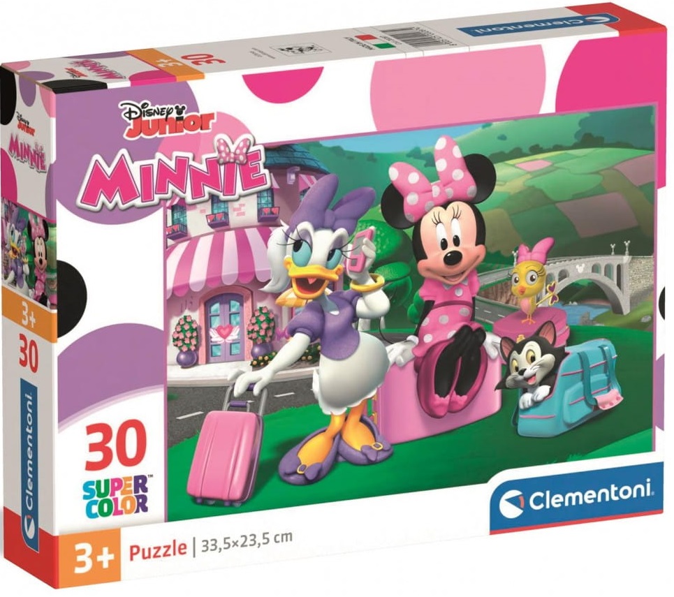 Puzzle pentru copii Clementoni din 30 piese - Minnie Mouse