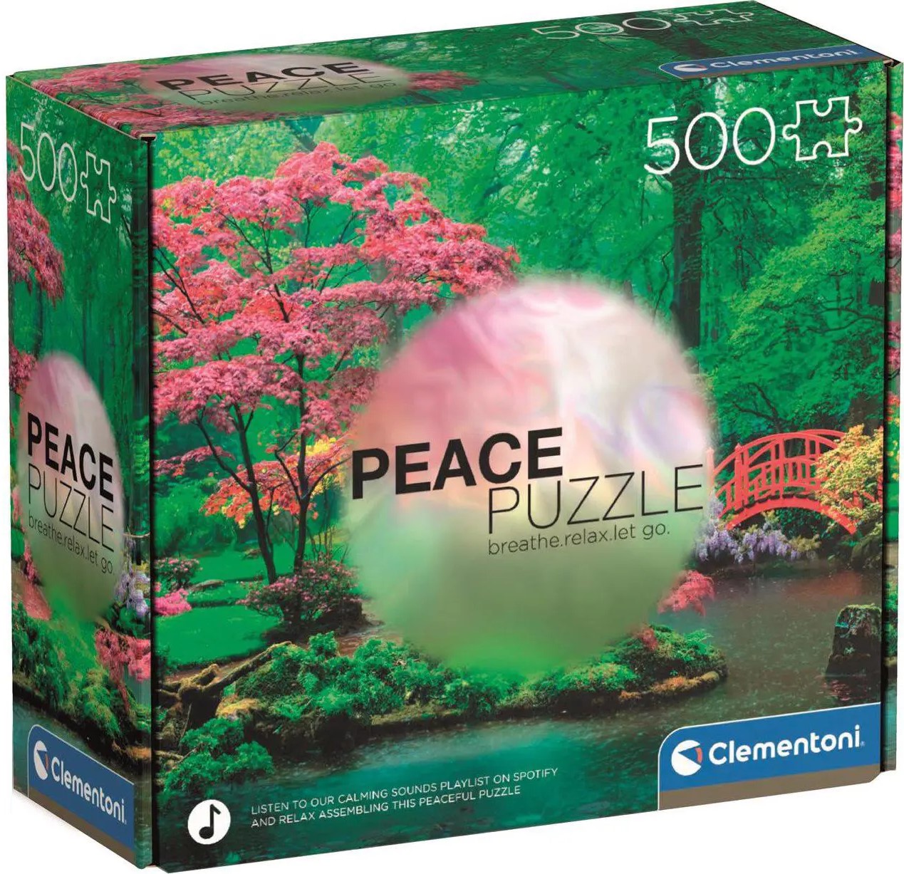 Puzzle  Clementoni de la  500 piese - Cântecul de leagăn al picăturilor de ploaie