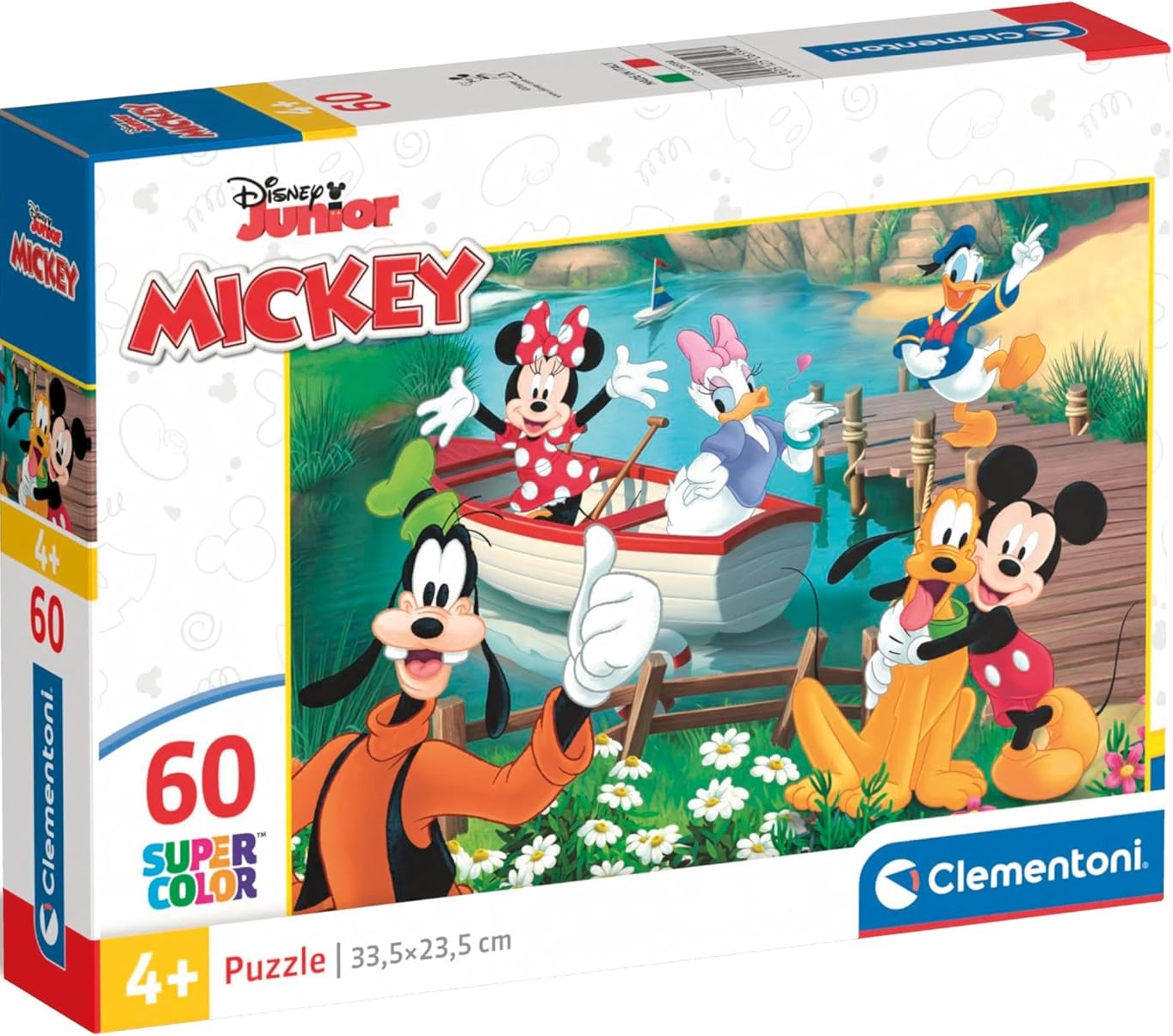 Puzzle pentru copii Clementoni din 60 piese - Mickey Mouse