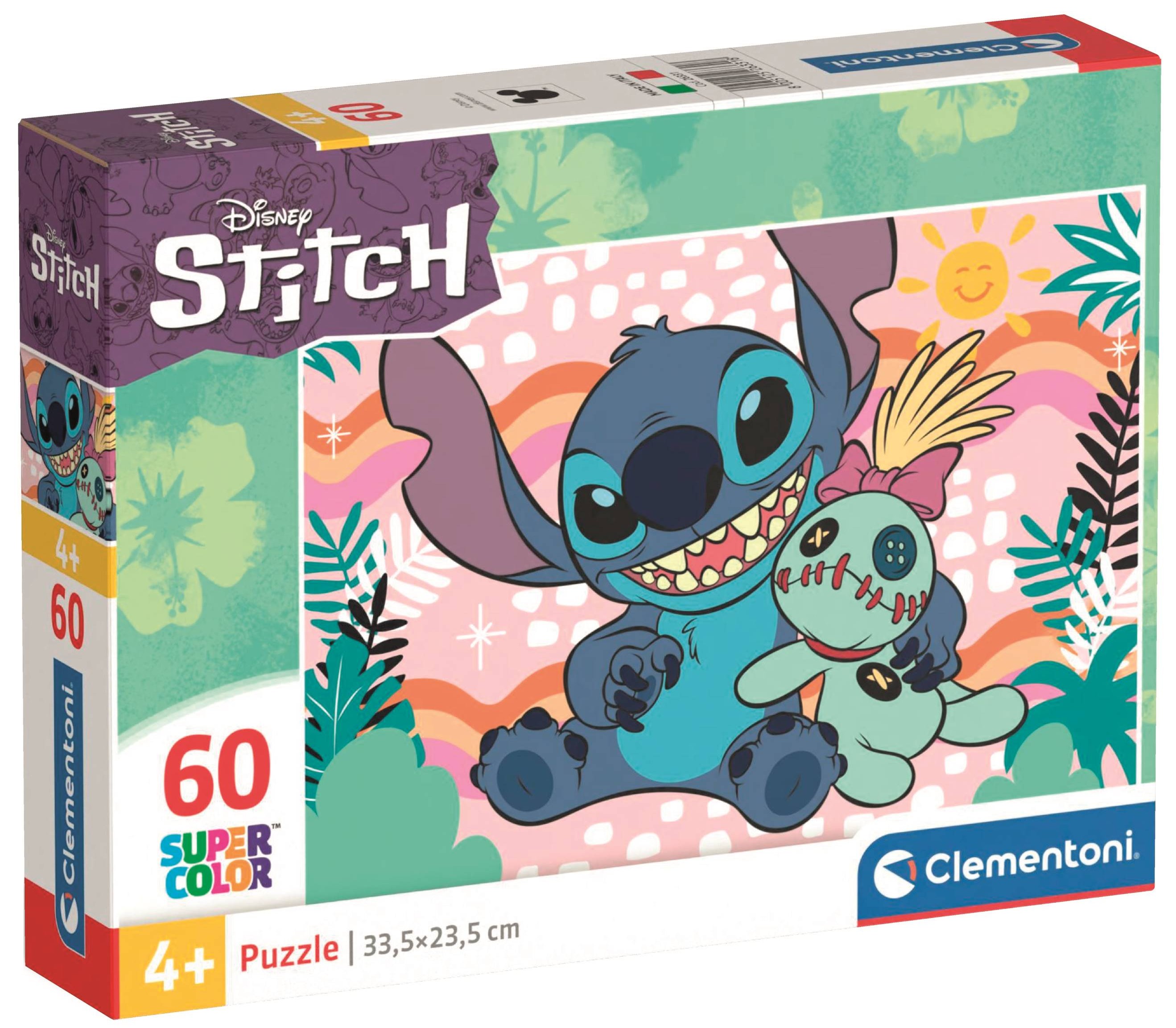 Puzzle pentru copii Clementoni din 60 piese - Stitch