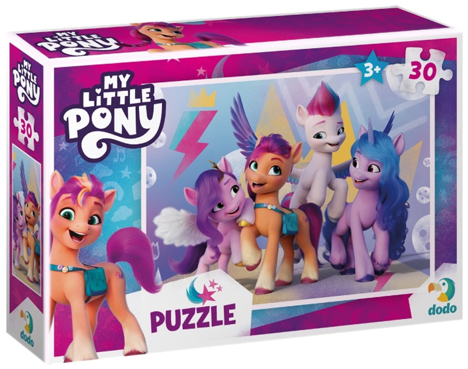 Puzzle pentru copii  DoDo din 30 piese - Micul meu ponei