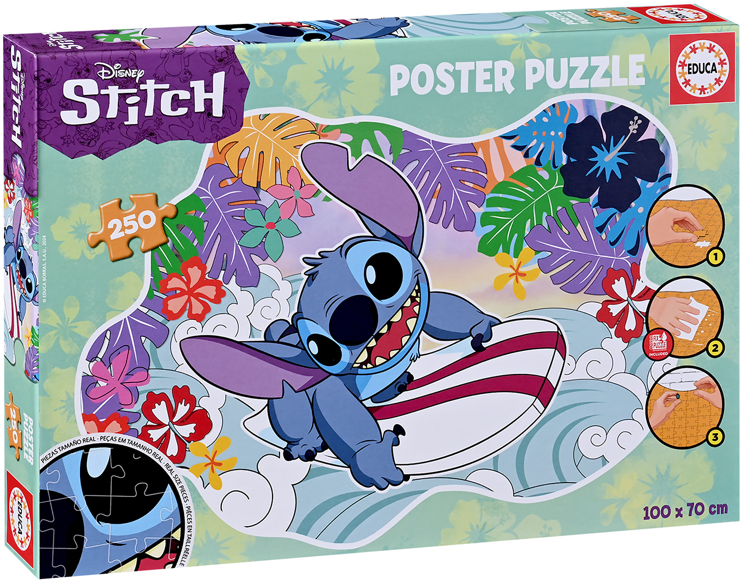 Puzzle pentru copii Educa din 250 de piese - Stich