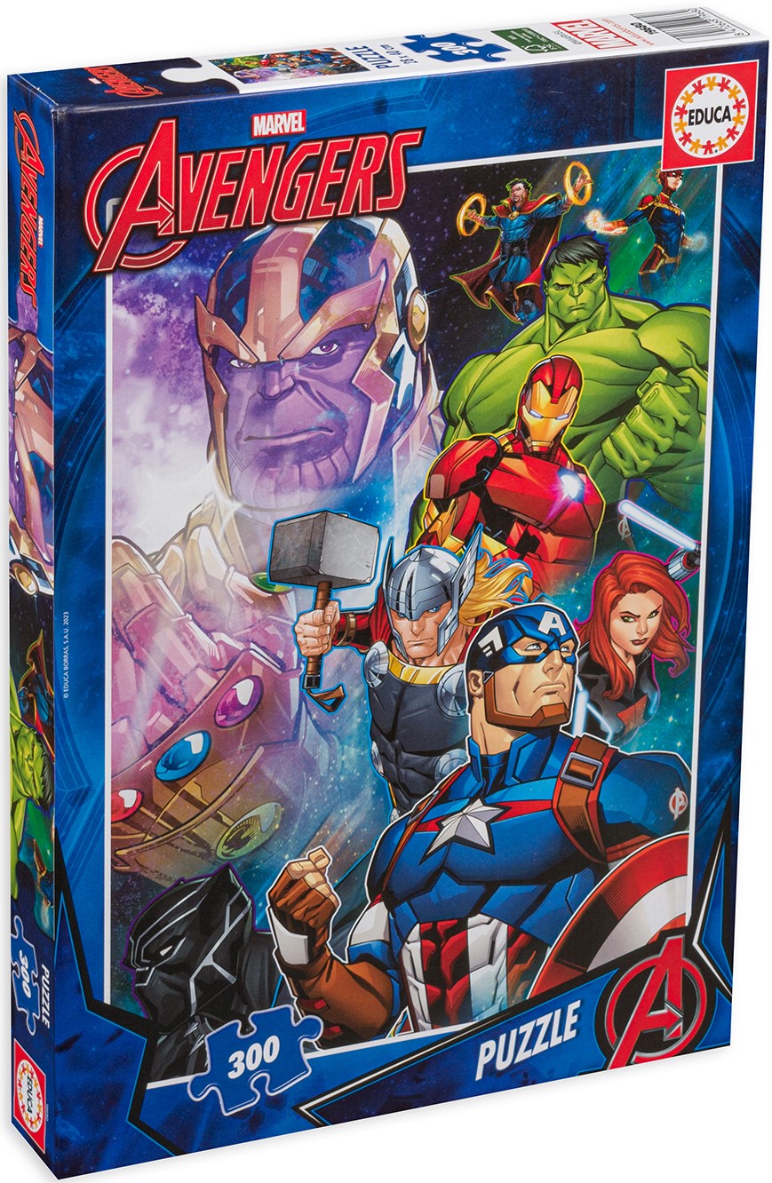 Puzzle pentru copii Educa din 300 de piese - Avengers