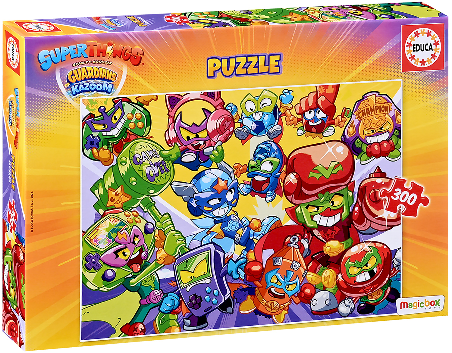 Puzzle pentru copii Educa din 300 de piese - Chestii tari