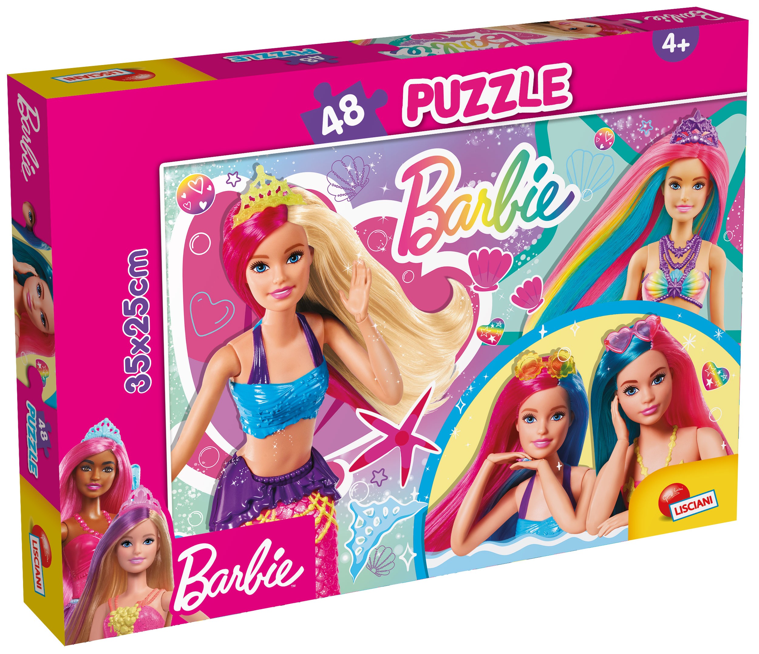 Puzzle pentru copii Lisciani din 48 XXL piese - Mă simt magic.