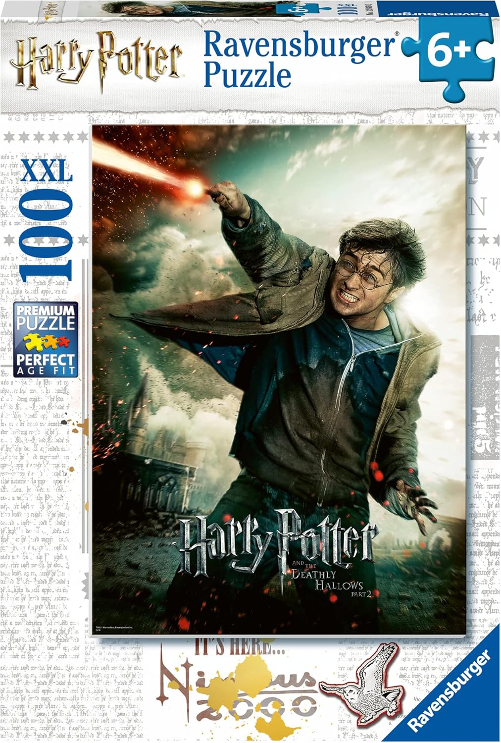 Puzzle Ravensburger din 100 XXL piese - Lumea magică a lui Harry Potter