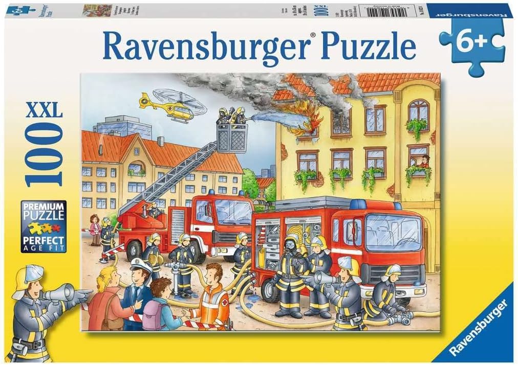 Puzzle Ravensburger din 100 XXL piese - Departamentul de Pompieri