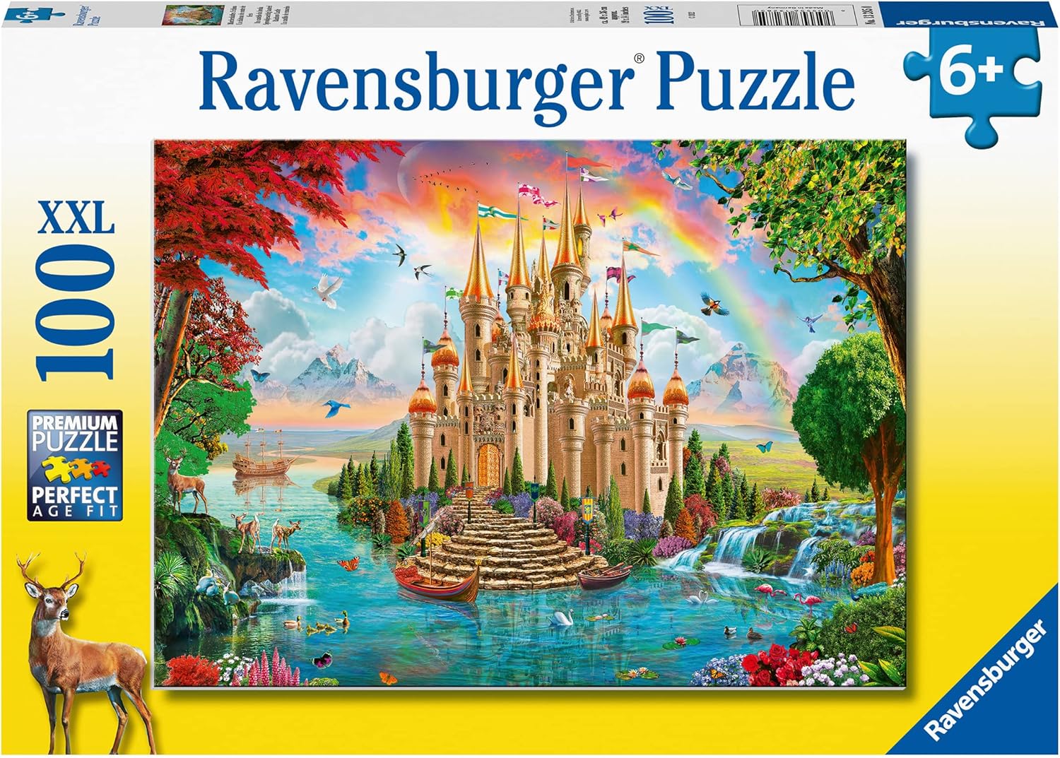 Puzzle Ravensburger  din 100 XXL piese - Castel de poveste