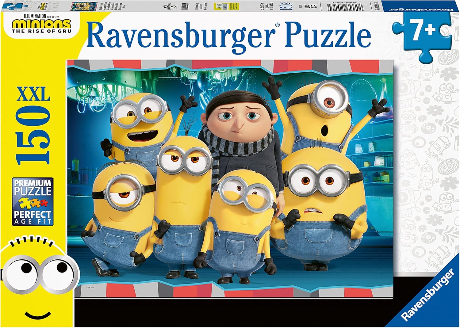 Puzzle din lemn Ravensburger din 150 XXL piese - Minionii 2