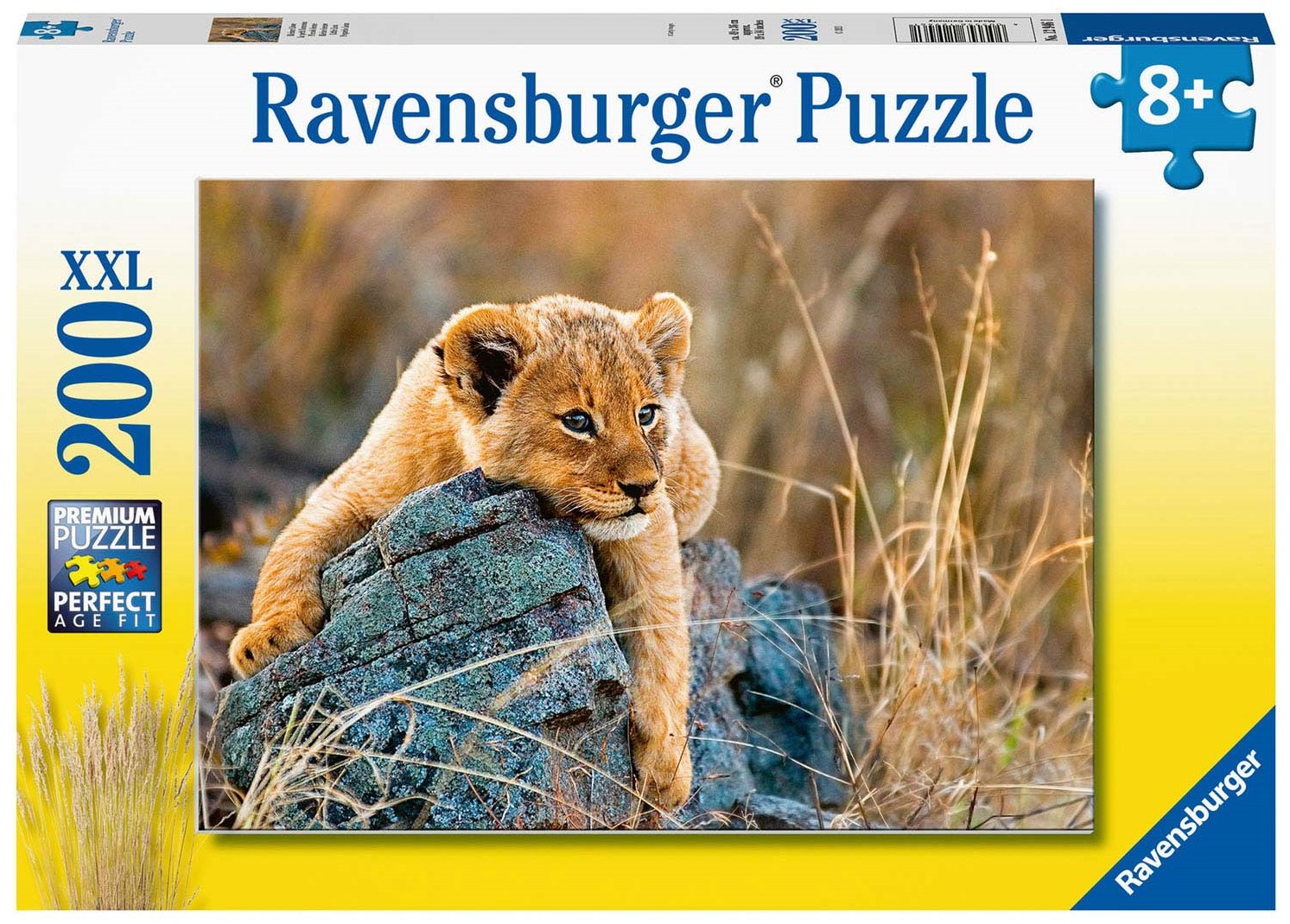 Puzzle Ravensburger din 200 XXL piese - Leu