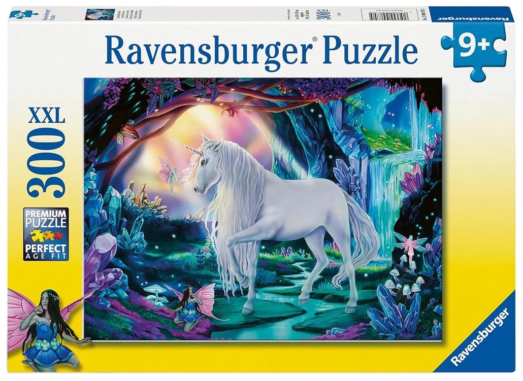 Puzzle  Ravensburger din 300 XXL piese - Unicorn de poveste