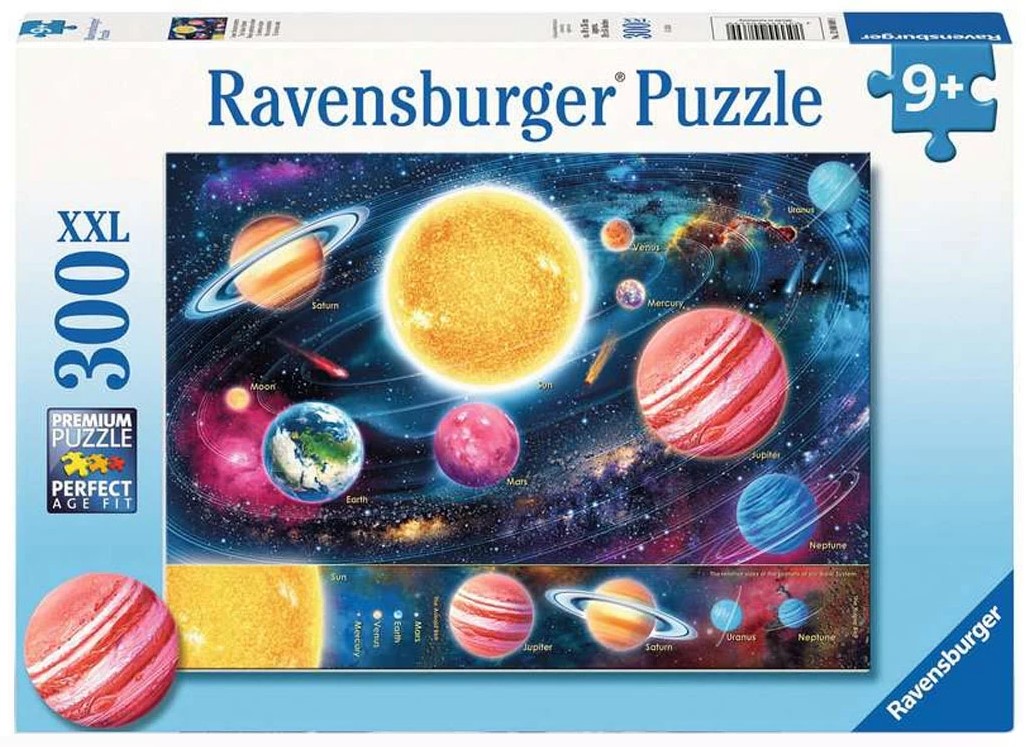 Puzzle Ravensburger din 300 XXL piese - Sistemul solar