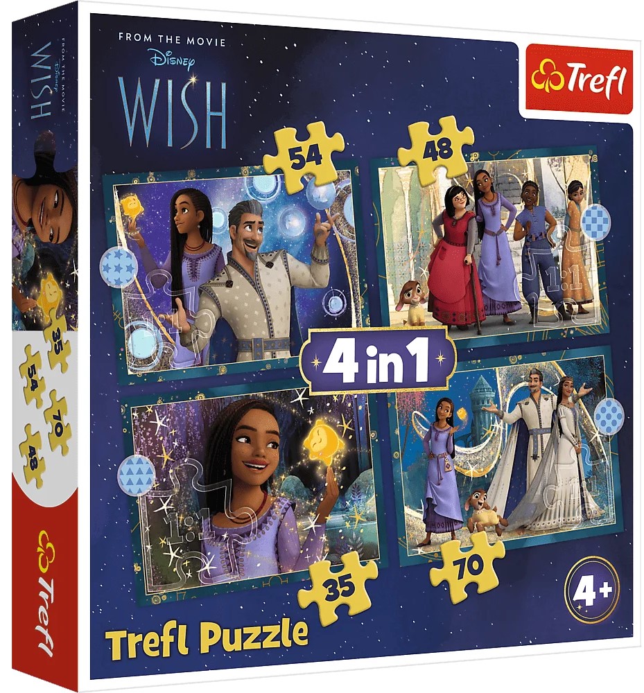 Puzzle 4 in 1: Wish. Visele devin realitate - imagine 2