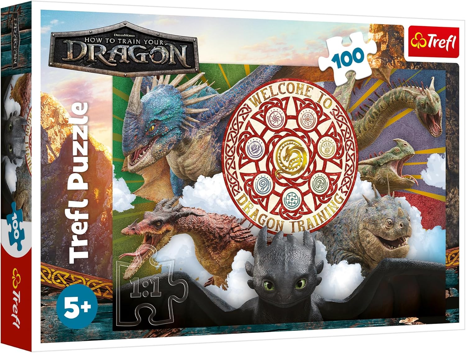 Puzzle 100: Cum sa iti dresezi dragonul. Dragoni in actiune - imagine 2