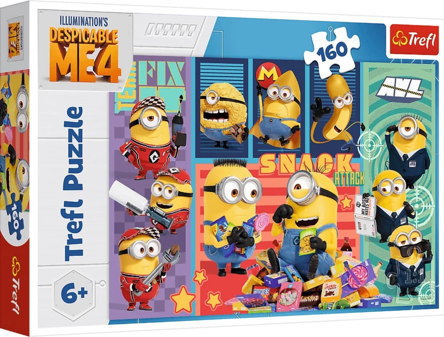 Puzzle 160: Despicable Me 4. Lumea Minionilor - imagine 2