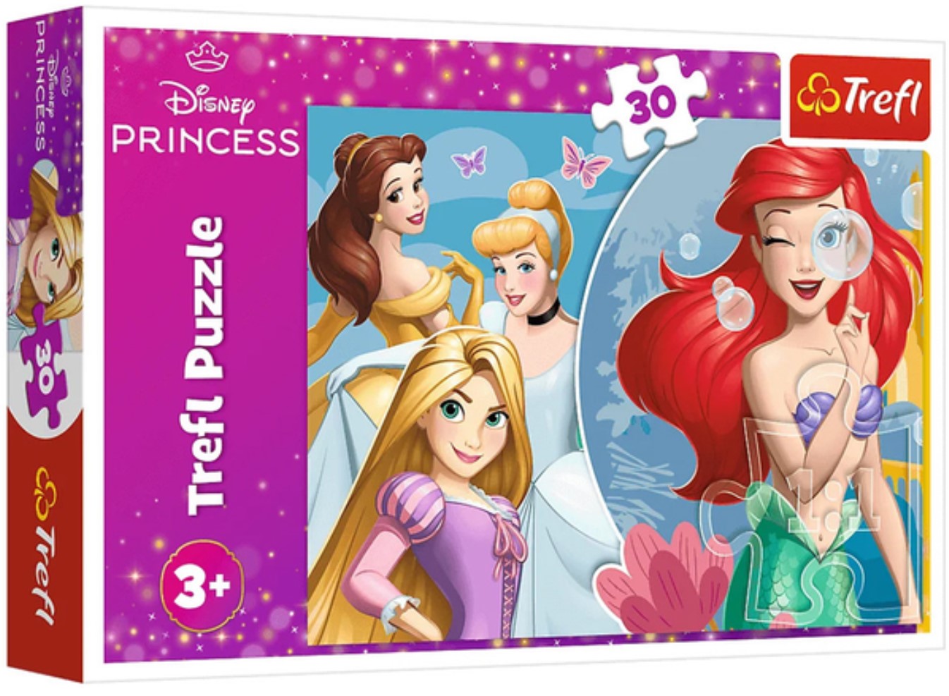 Puzzle pentru copii  Trefl de la 30 piese -zi frumoasa pentru printese