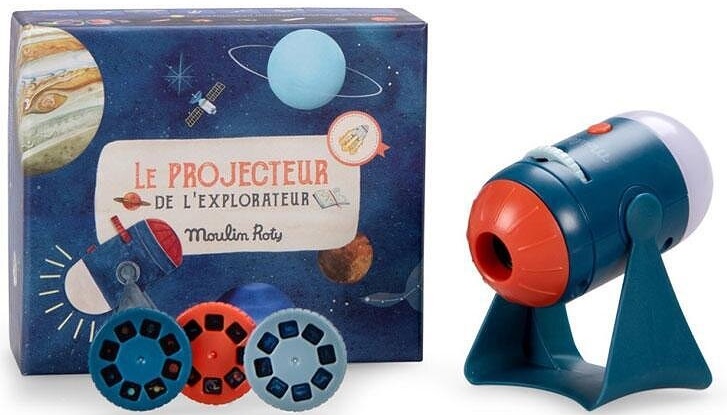 Proiector pentru copii Moulin Roty - Le Jardin, Spațiu cosmic
